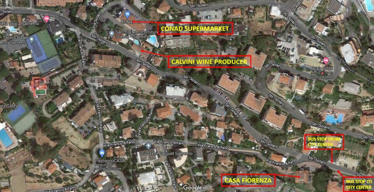 Casa Fiorenza Parcheggio Privato サンレモ エクステリア 写真
